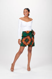 Assitou African Print Shorts
