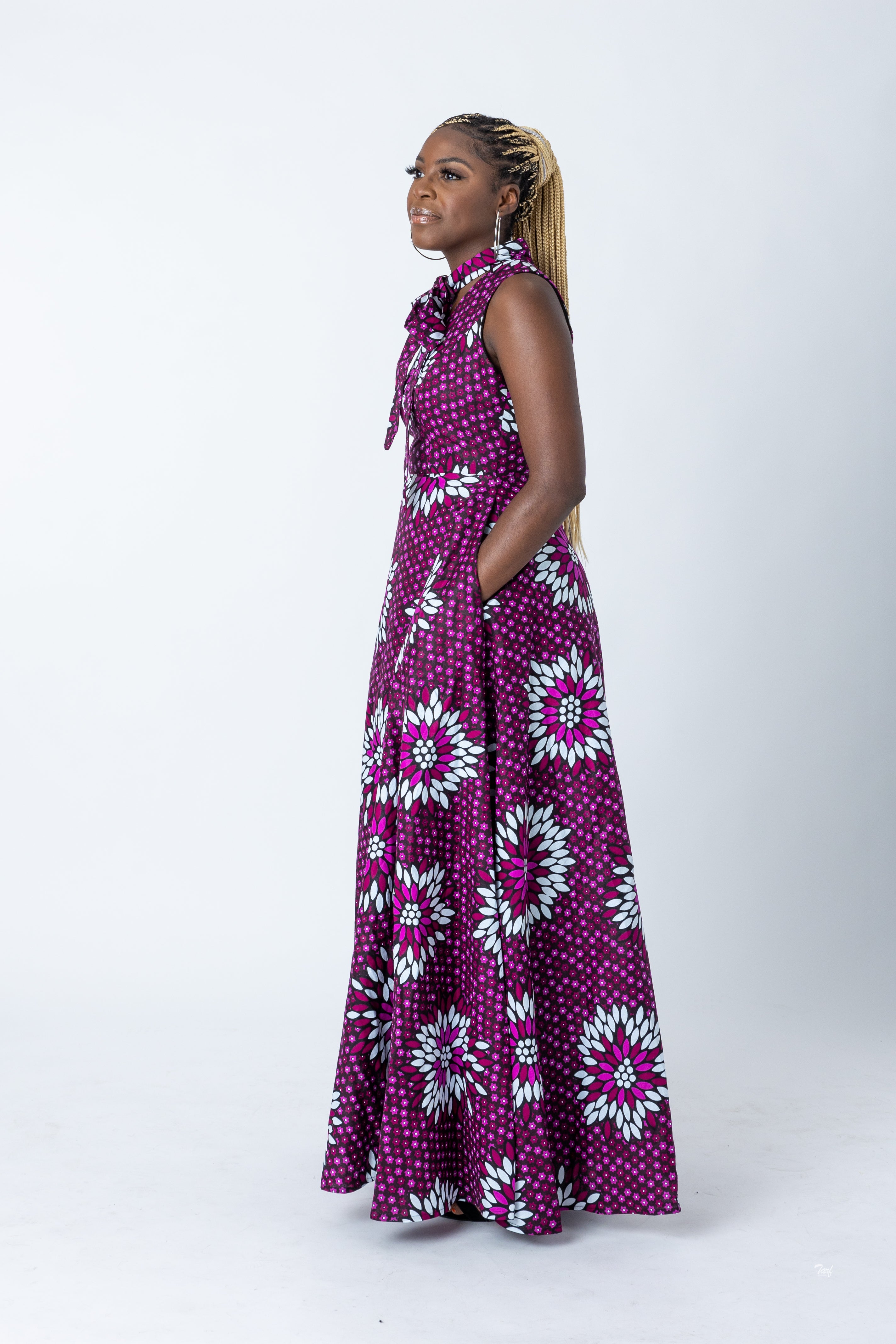 Ajike African Print Dress