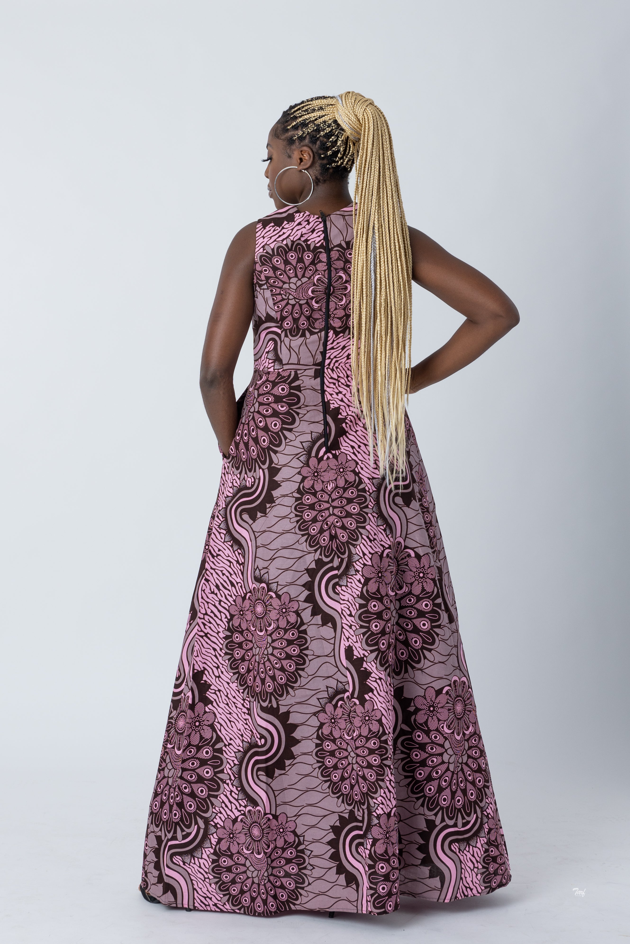 Mopelola African Print Dress