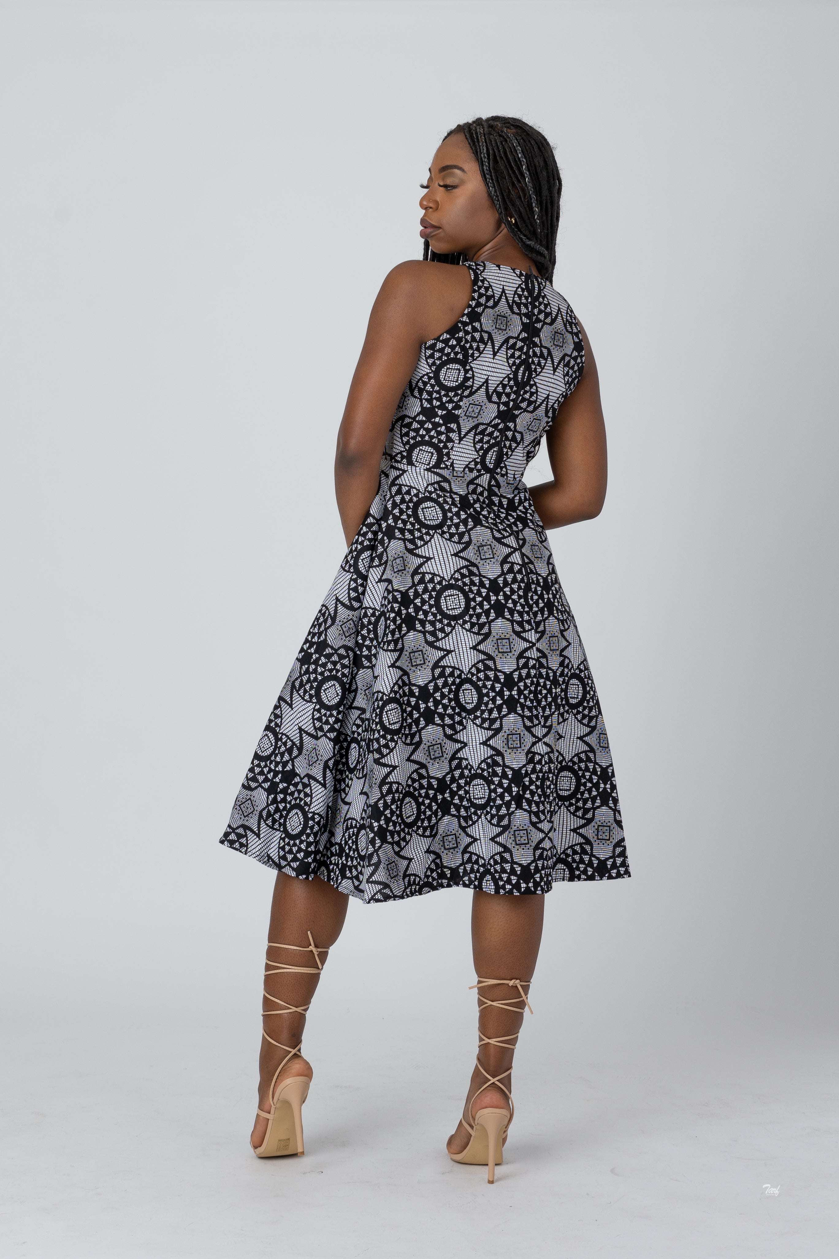 Aduke African Print Dress