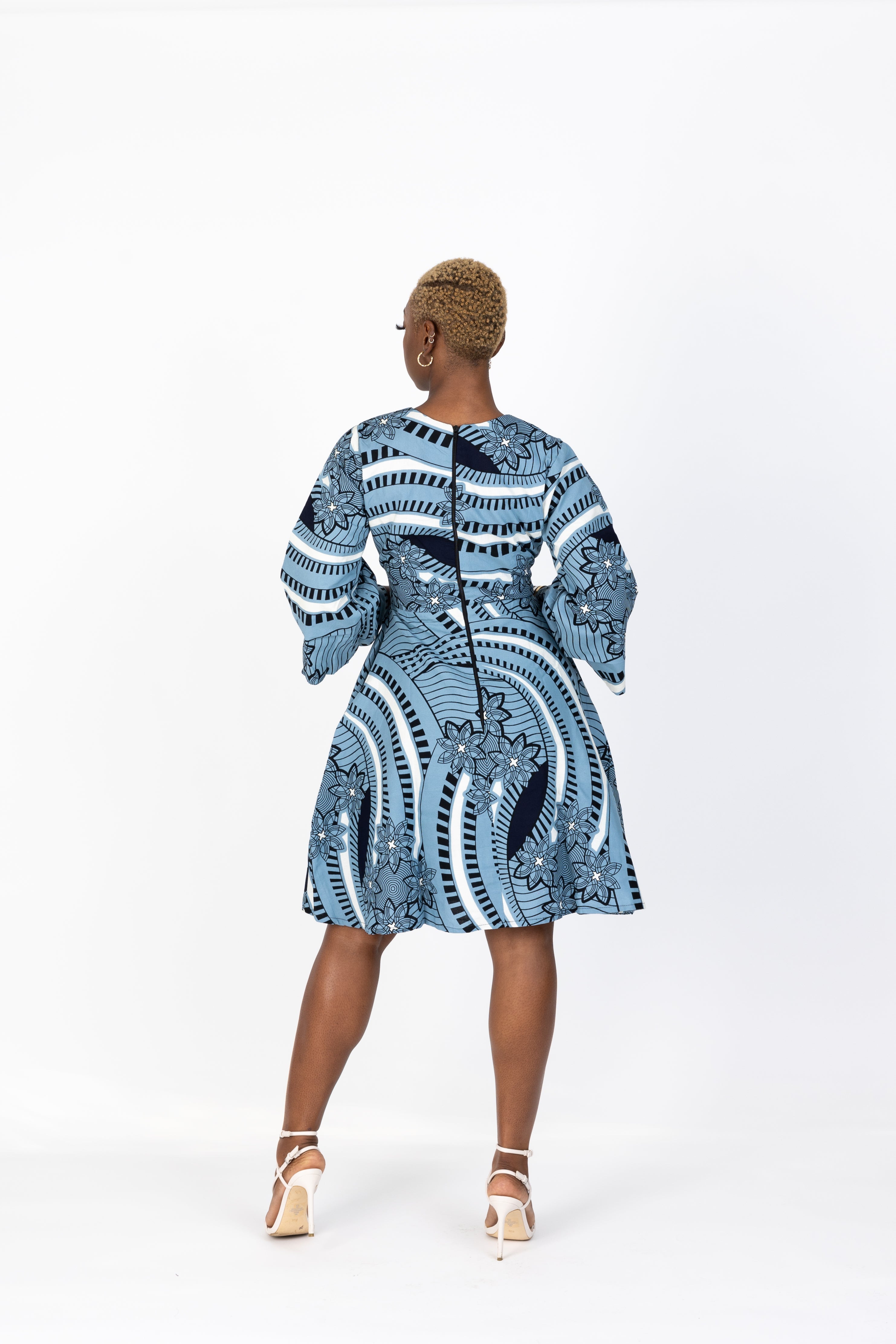 Yomi African Print Dress