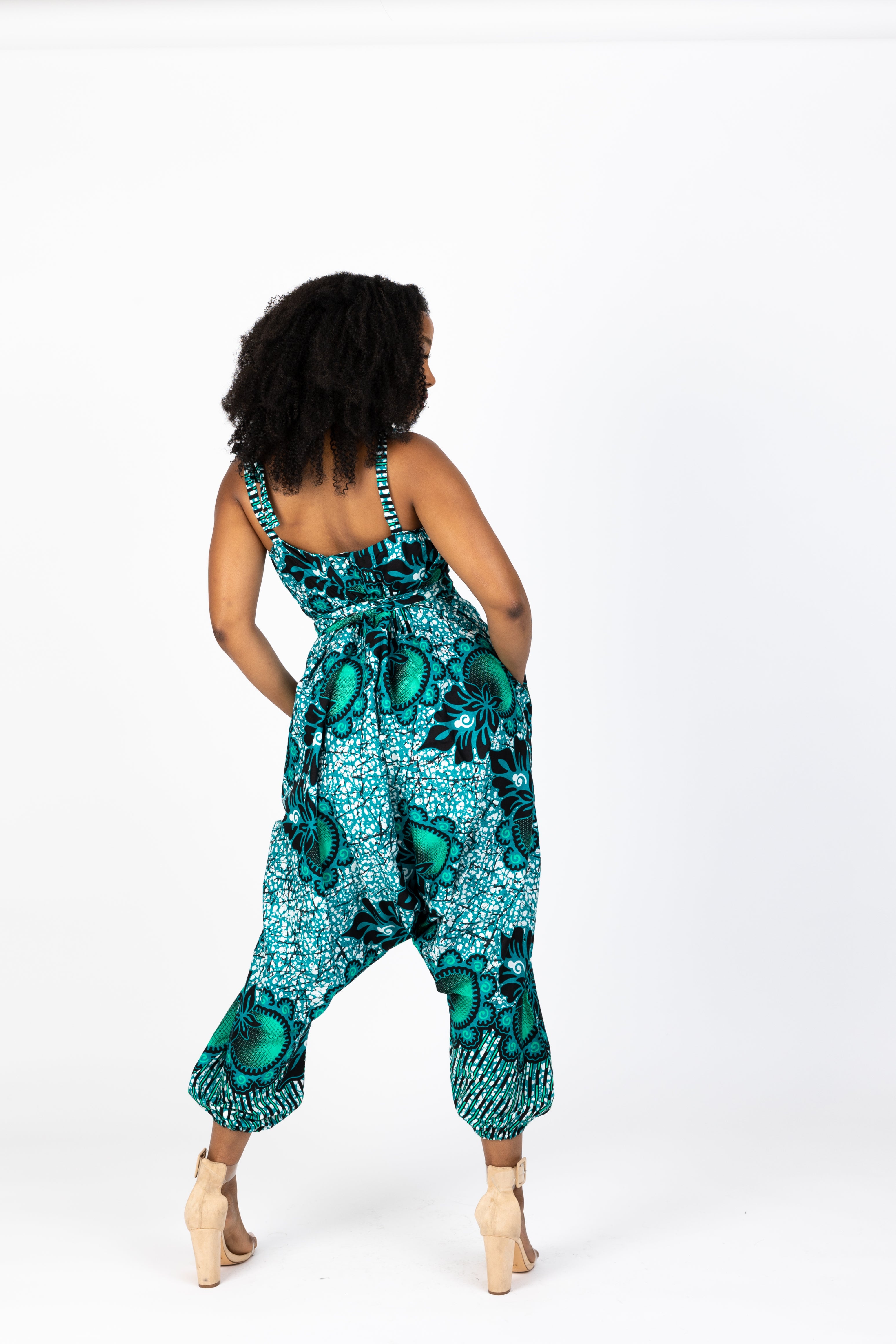 Kiki African Print Jumpsuit