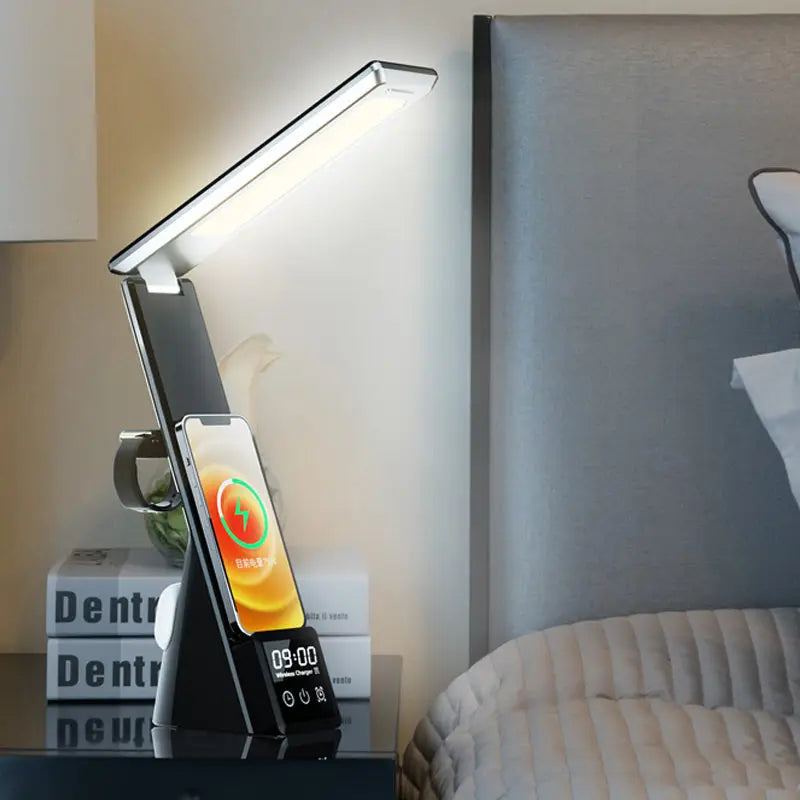 Multifunctional Desk Lamp with Wireless Charger