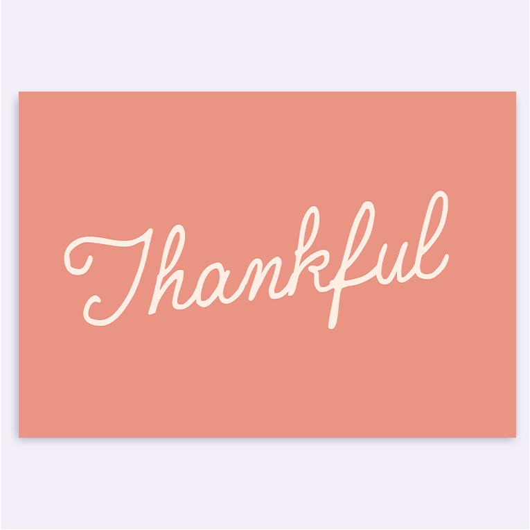 Thankful Card