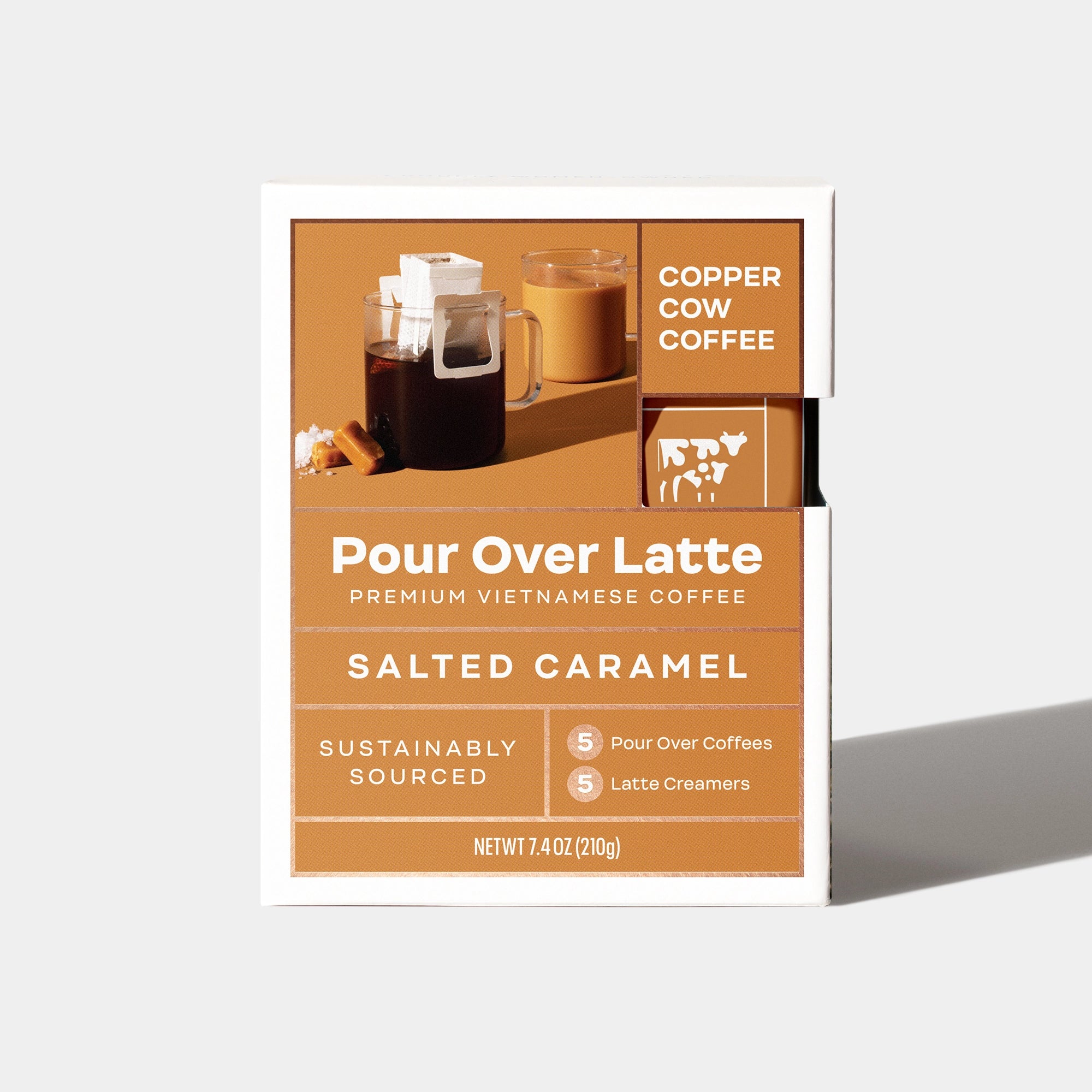 Salted Caramel Pour Over Coffee