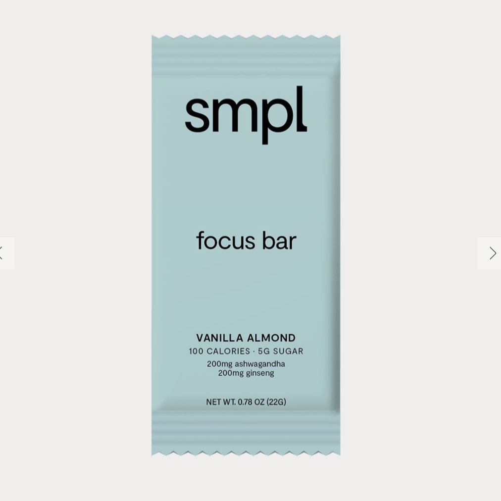 Vanilla Almond Focus Bar