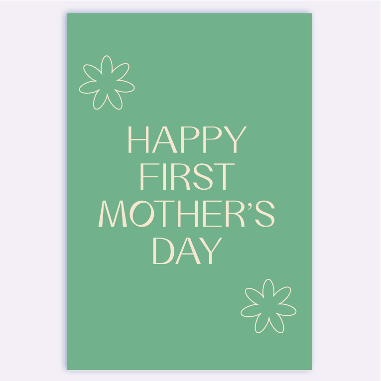 Happy First Mother's Day Card