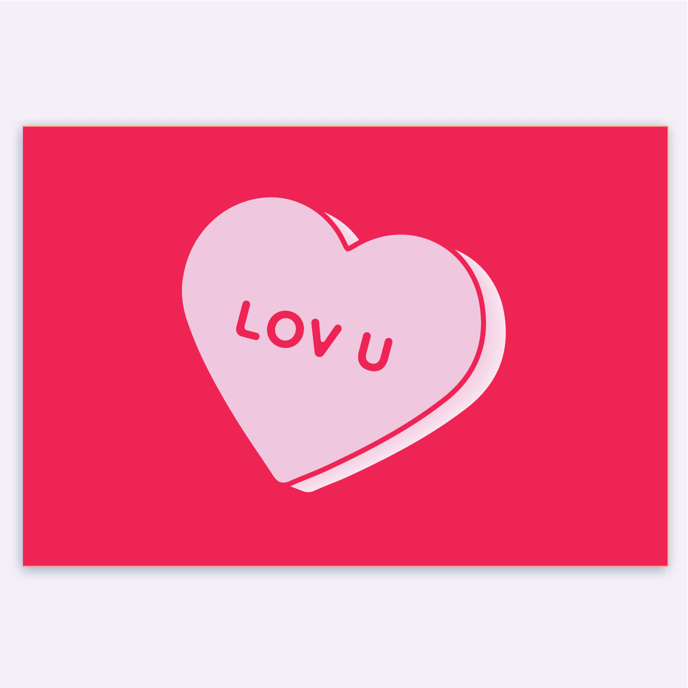 Lov U Card