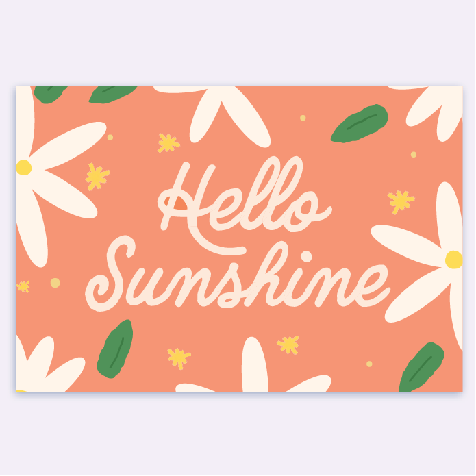 Hello Sunshine Card