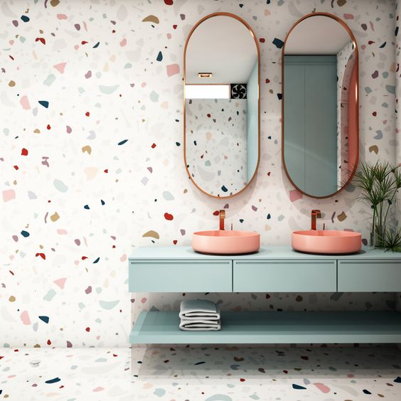 Terrazzo bathroom