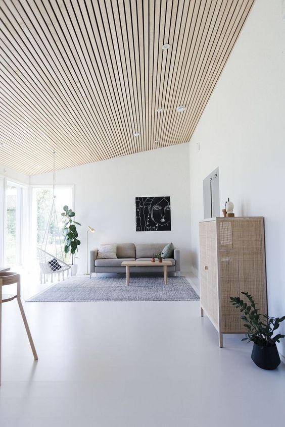 Wood Slat Ceiling