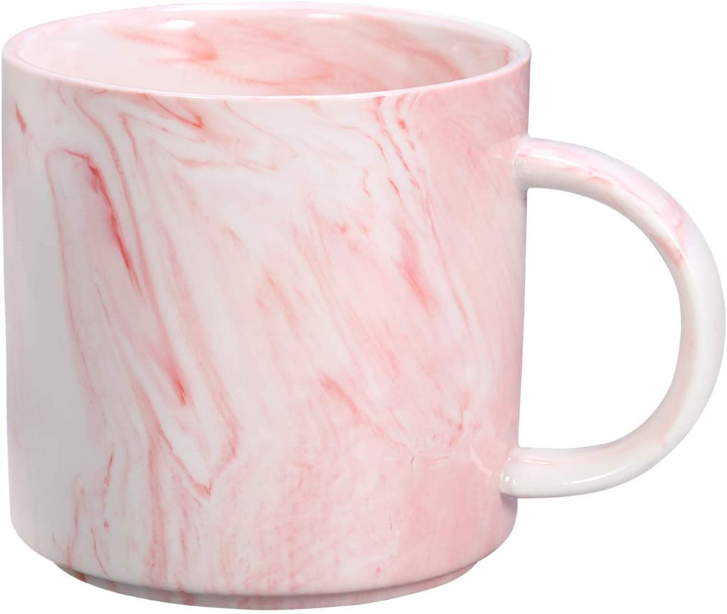 Pink Marble Coffee Cup