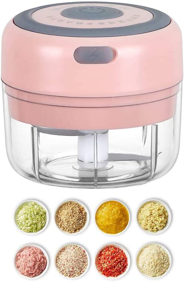 Electric Mini Garlic Chopper Slicer,