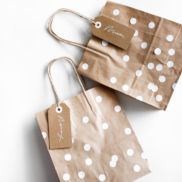 Brown Craft Paper Gift Wrapping