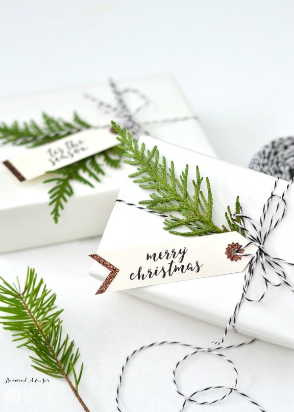 Greenery Gift Wrapping Ideas