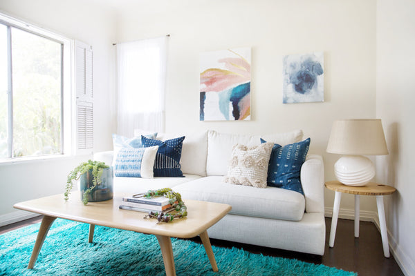 Spring Inspired Living Room