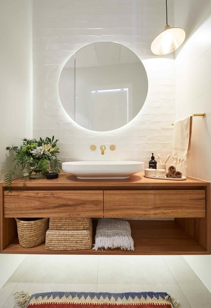 Glowing Bathroom Mirror