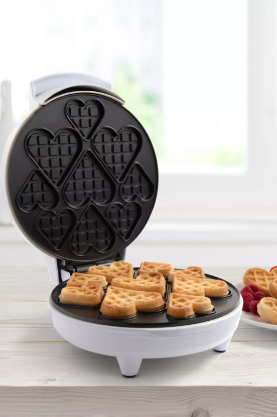 Hearts Mini Waffle Maker