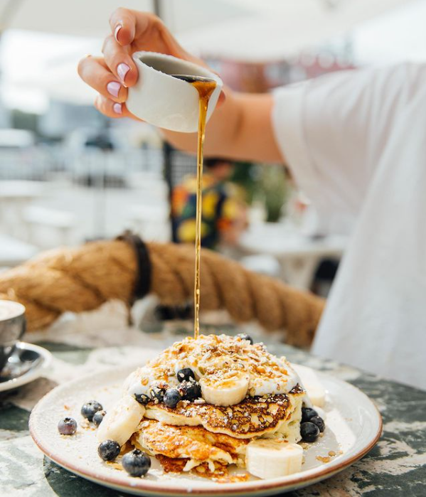 Great White Venice Pancakes