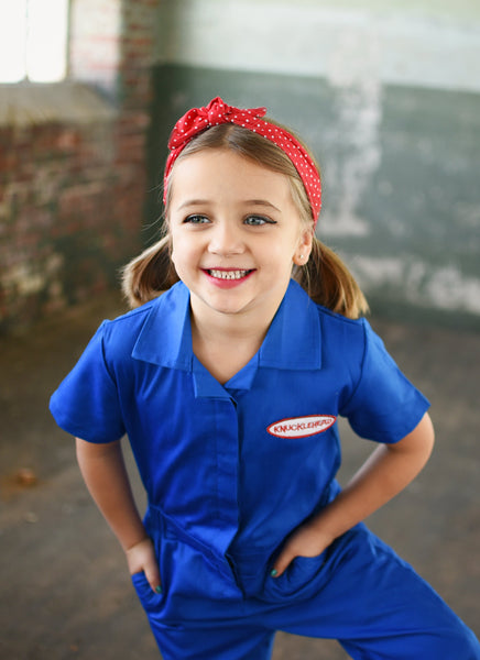 baby girl mechanic outfit