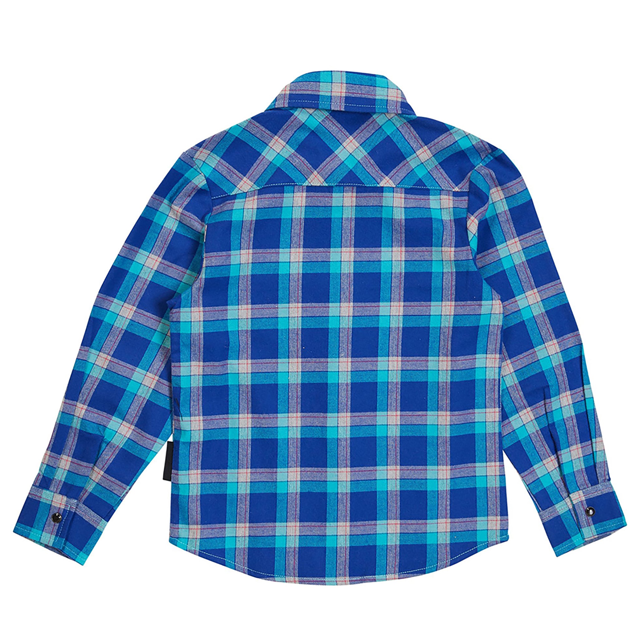 Knuckleheads Blue & Lilac Plaid Rockabilly Shirt for Boys 1 Year to 12T ...