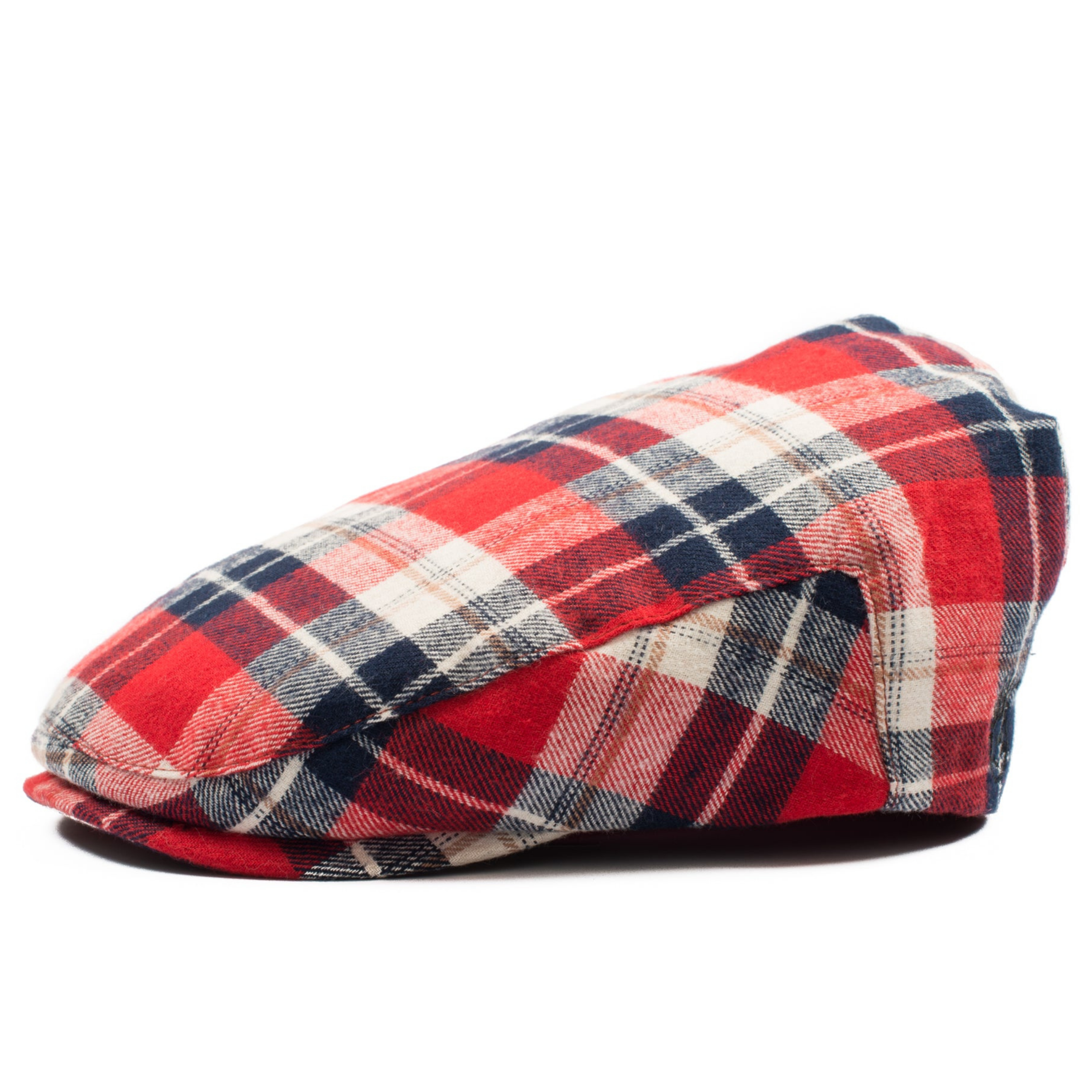 Knuckleheads Plaid Newsboy Driver Cap