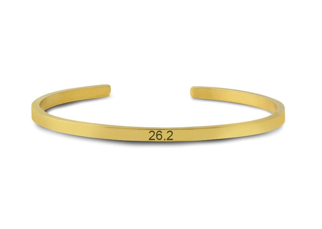 Marathon Cuff Bracelet 26.2 – Endure LLC