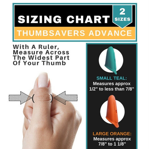 Thumb Pick Size Chart