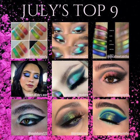 July Top 9 Instagram Posts from @DevinahCosmetics