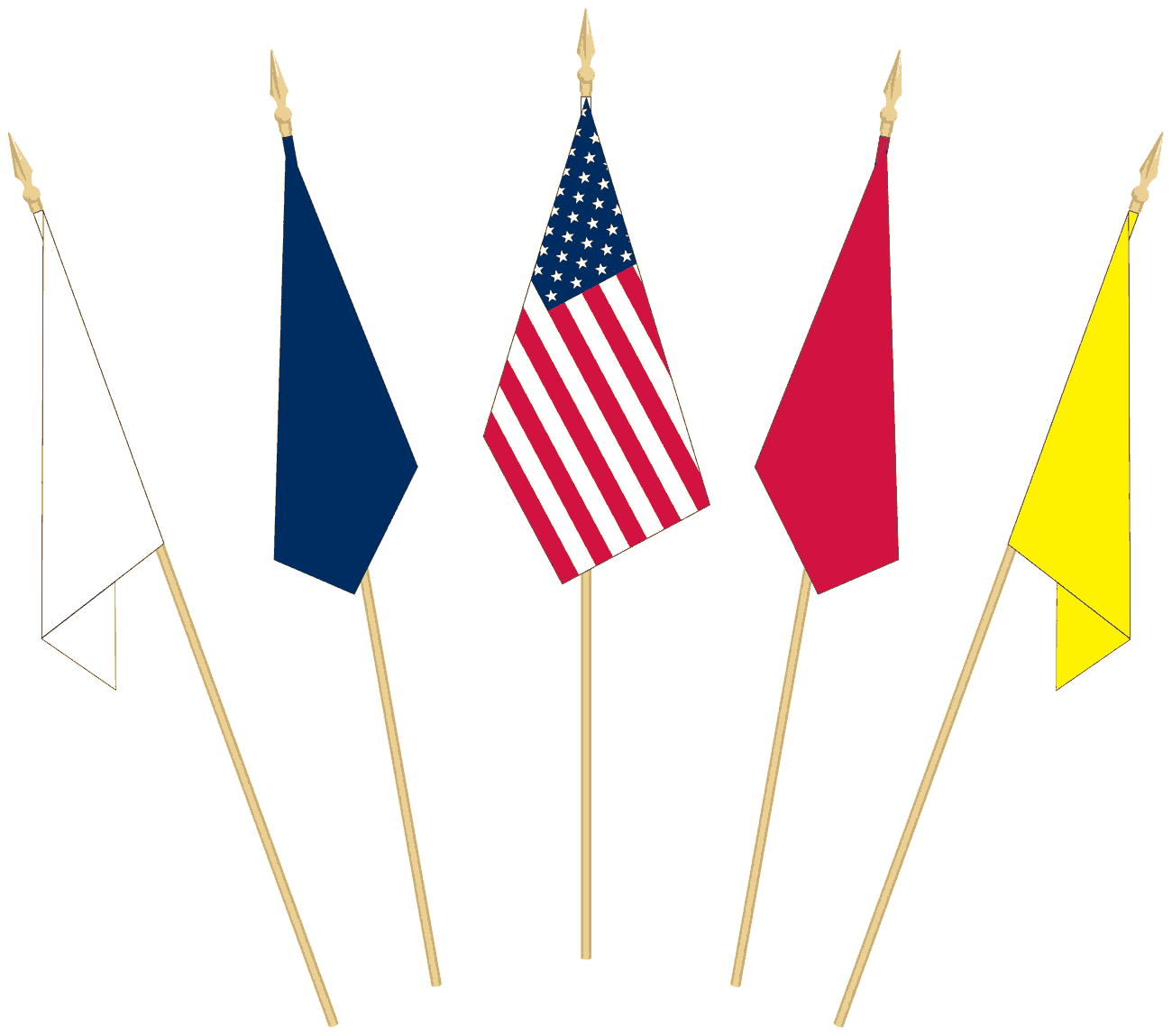 Displaying American Flag in Grouping