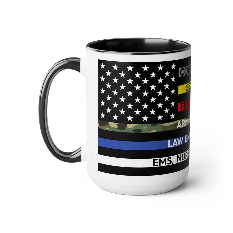 Two-Tone Thin Camo Line Flag Coffee Mugs, 15oz – USA Flag Co.