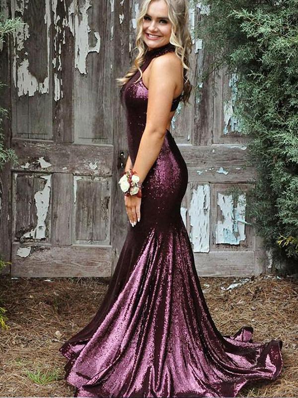fancy purple dress