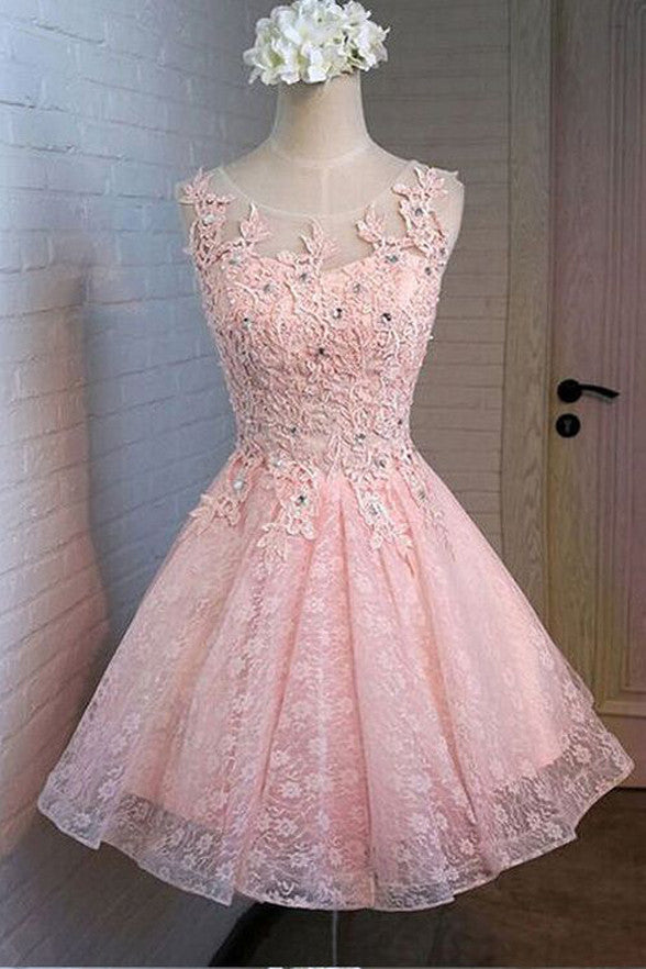 peach dress for graduation