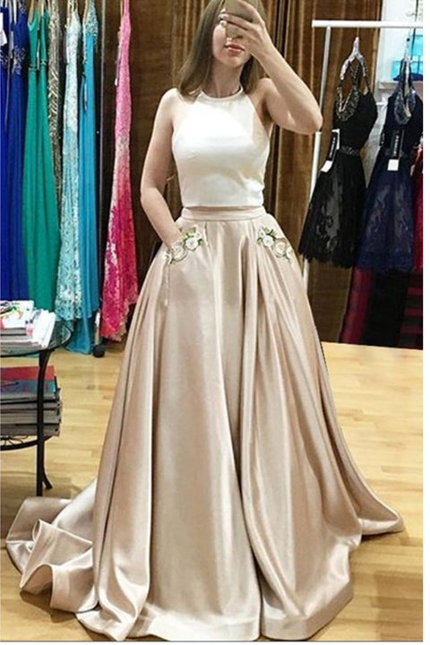 elegant long gown design