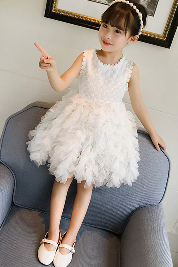 ivory kids dress