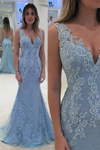 light blue lace homecoming dress