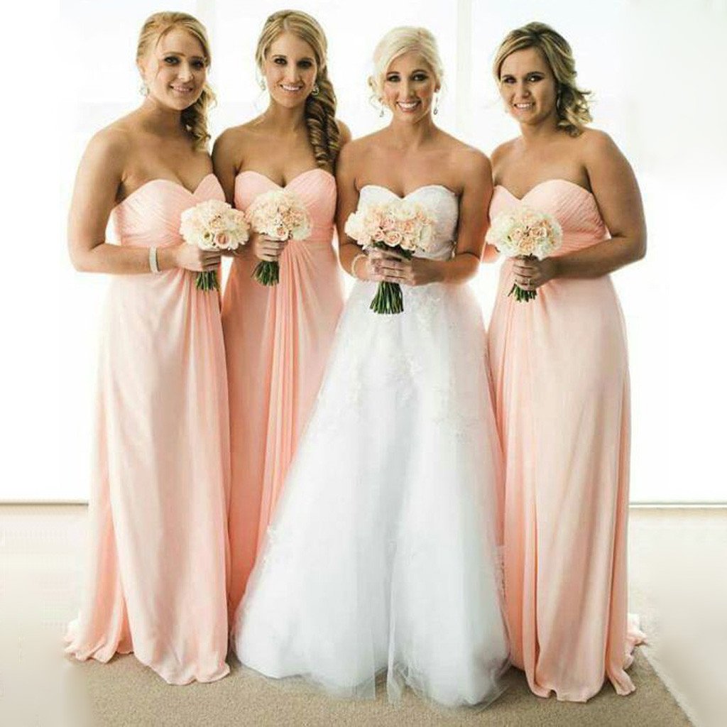 bridesmaid dresses blush pink plus size