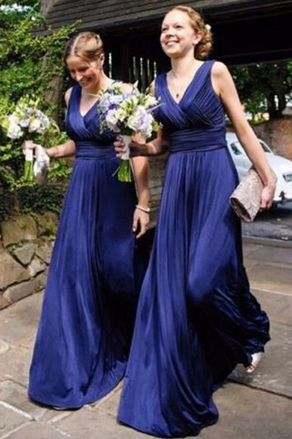 cheap cobalt blue bridesmaid dresses