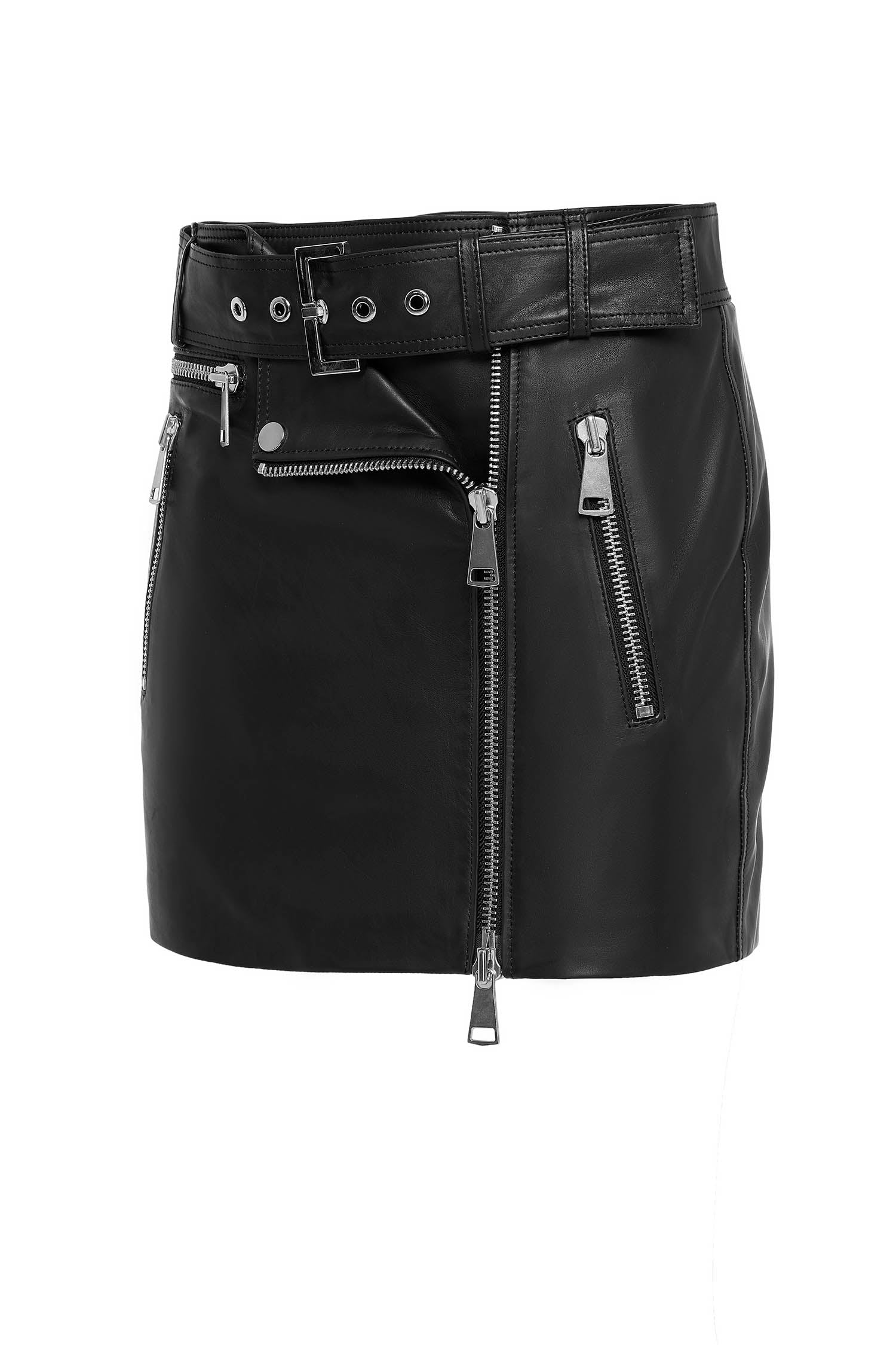 Valeria Leather Skirt – LOL | Official website