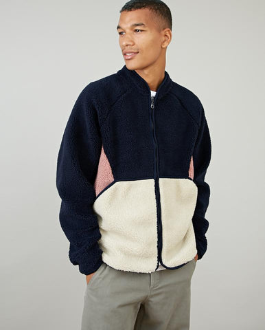 folk puzzle fleece