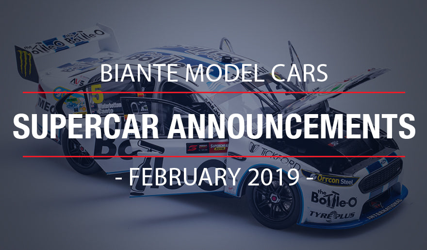 Biante New Model Announcements: Final 2018 Supercars Range