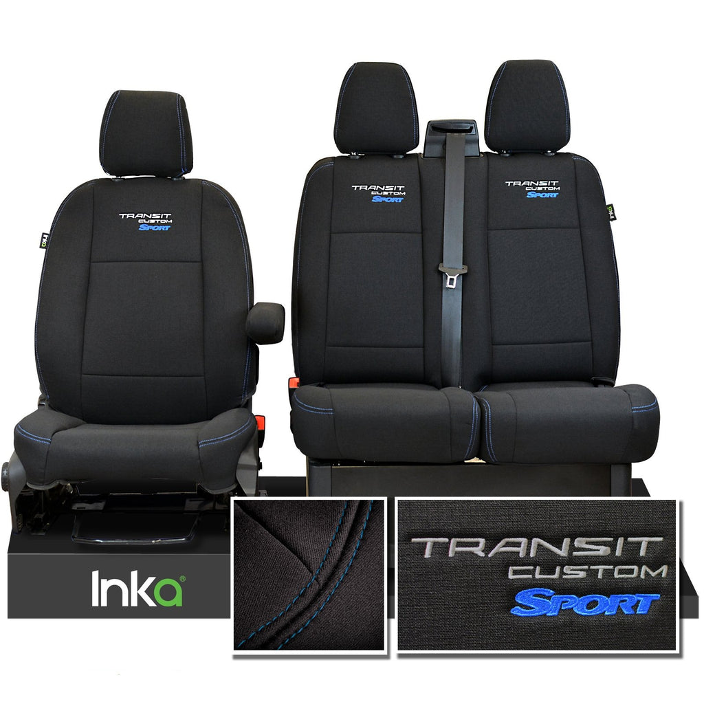 Ford Transit Custom Heavy Duty Front Seat Covers Genuine OEM MY 12202