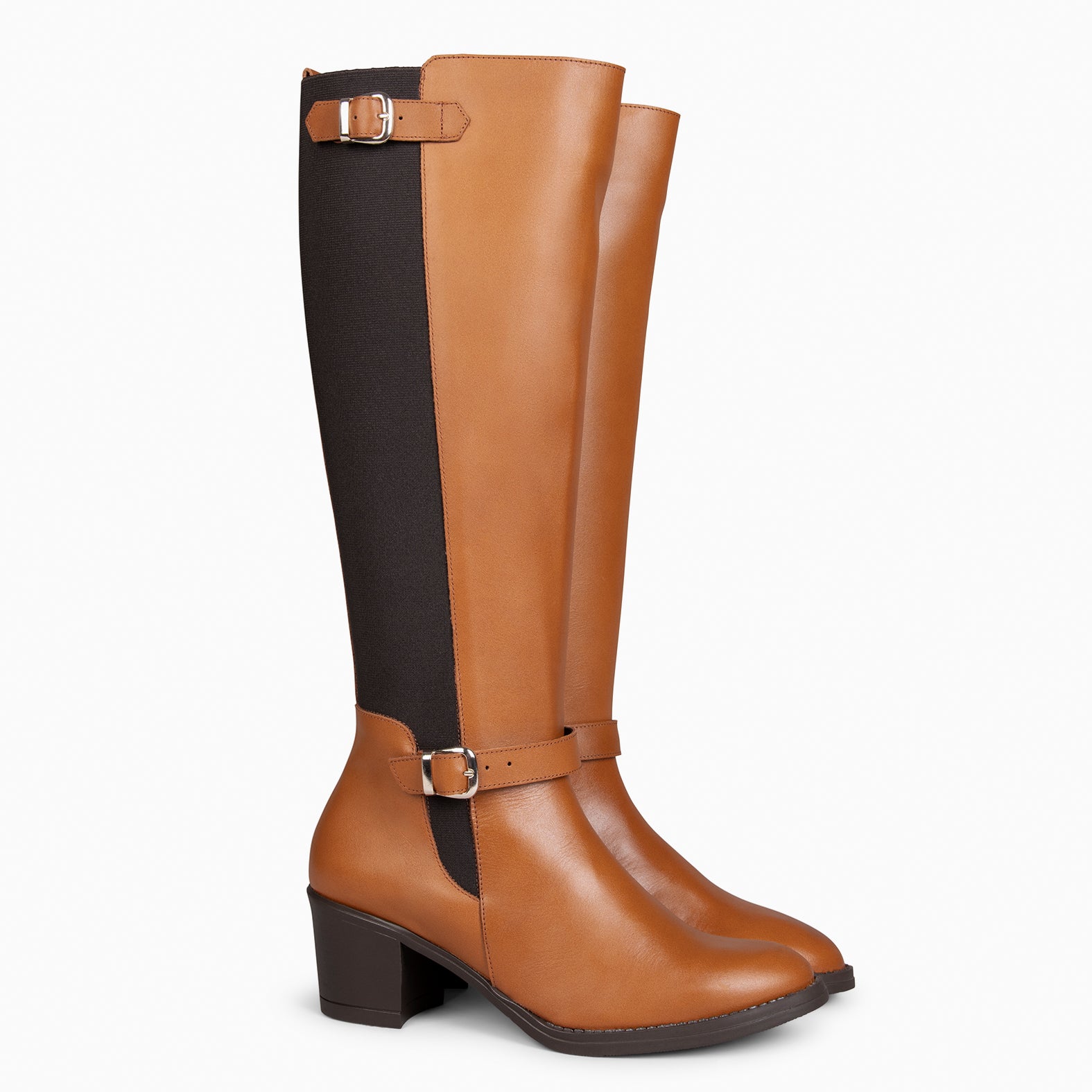 Sena - Botas de vestir con caña elástica CUERO