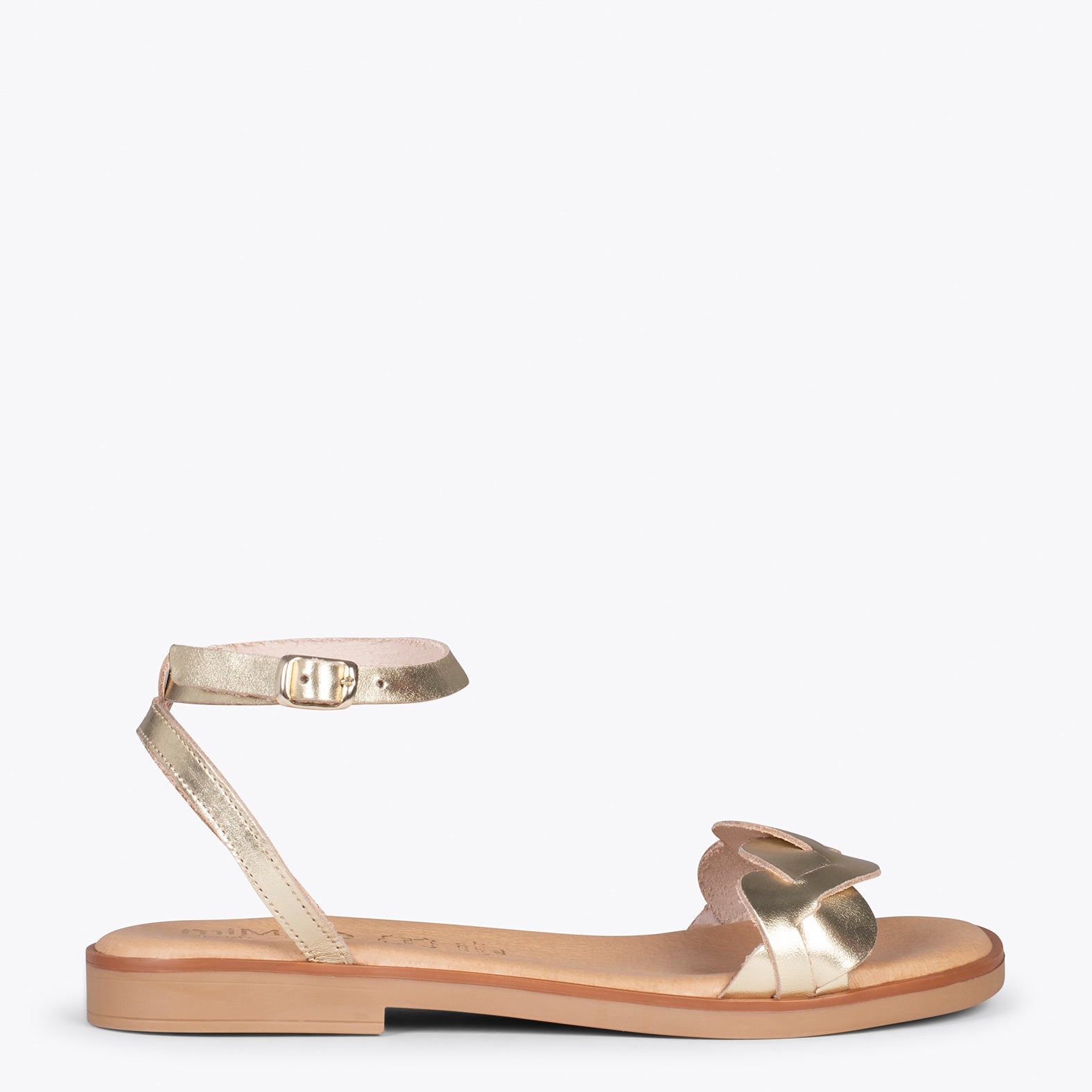 Topshop DITA Black Strap Sandals