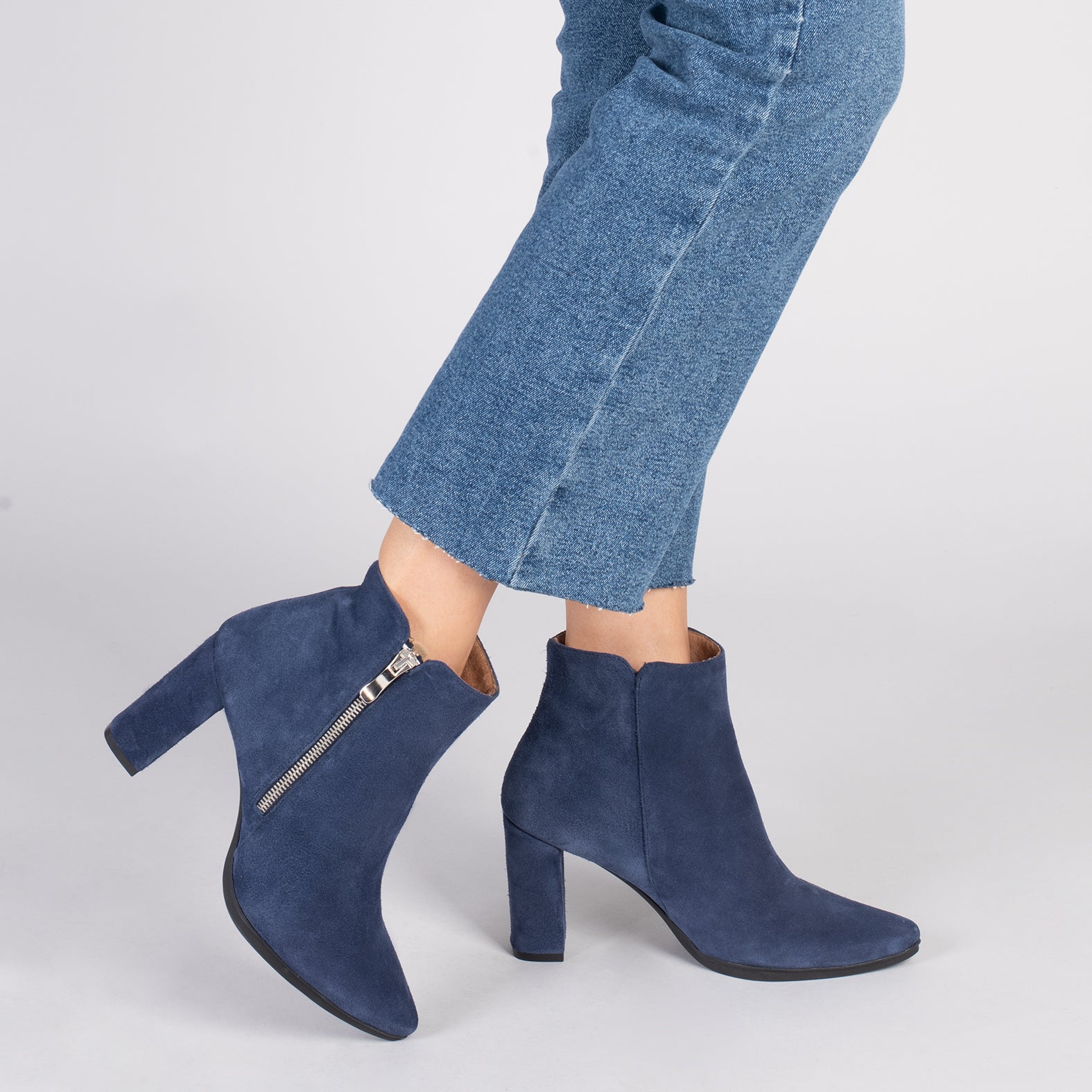 BOTÍN – Botines alto AZUL – miMaO ShopOnline