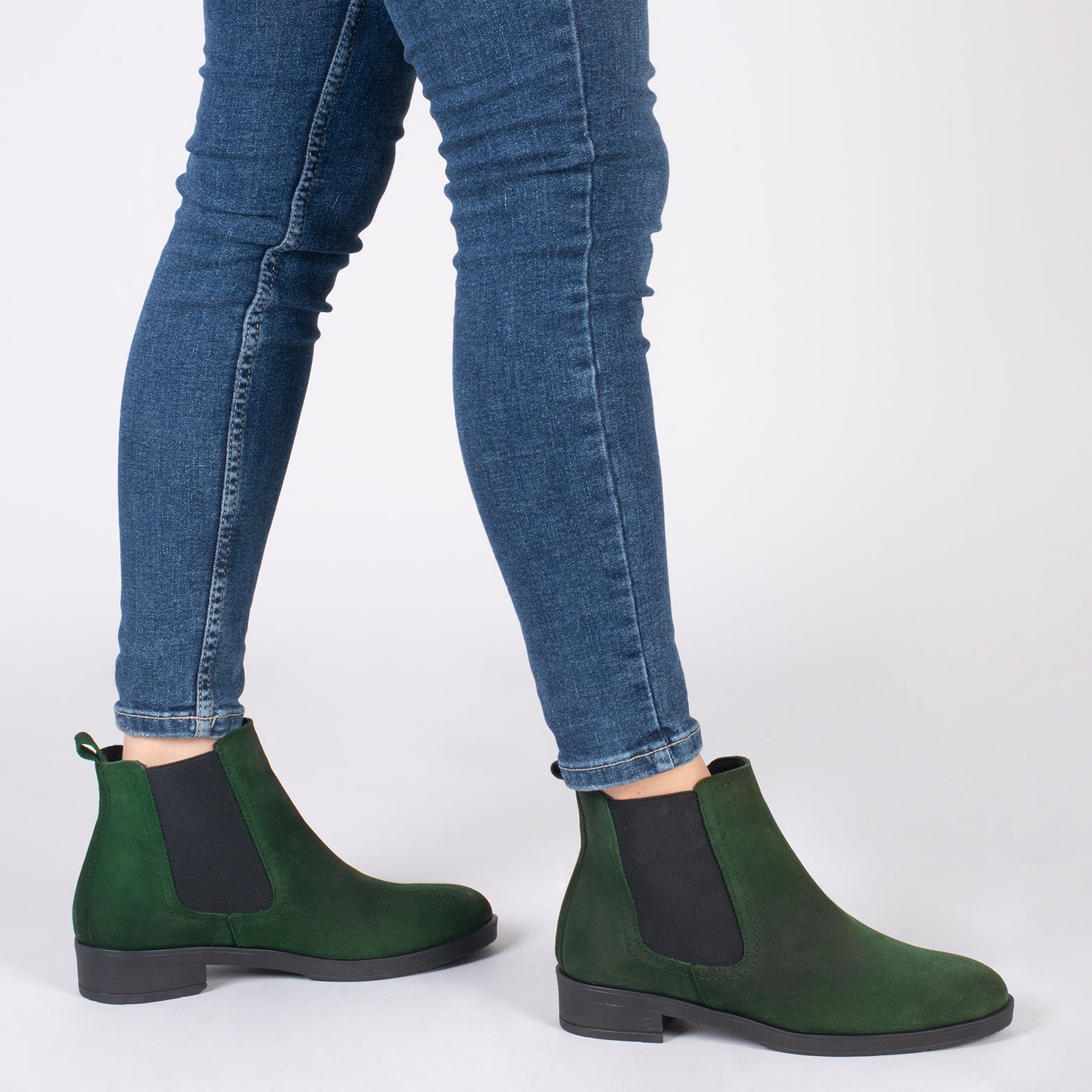 Opinión Desalentar Asociación CHELSEA – Botines bajos de mujer VERDE – miMaO ShopOnline