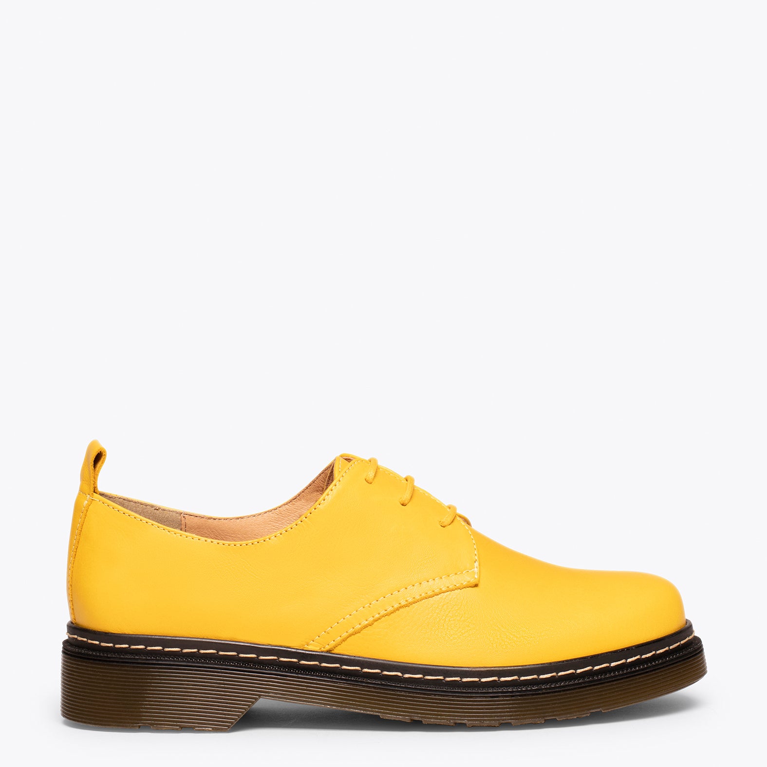 Zapatos de suela gorda mujer | Zapatos Amarillos de miMaO