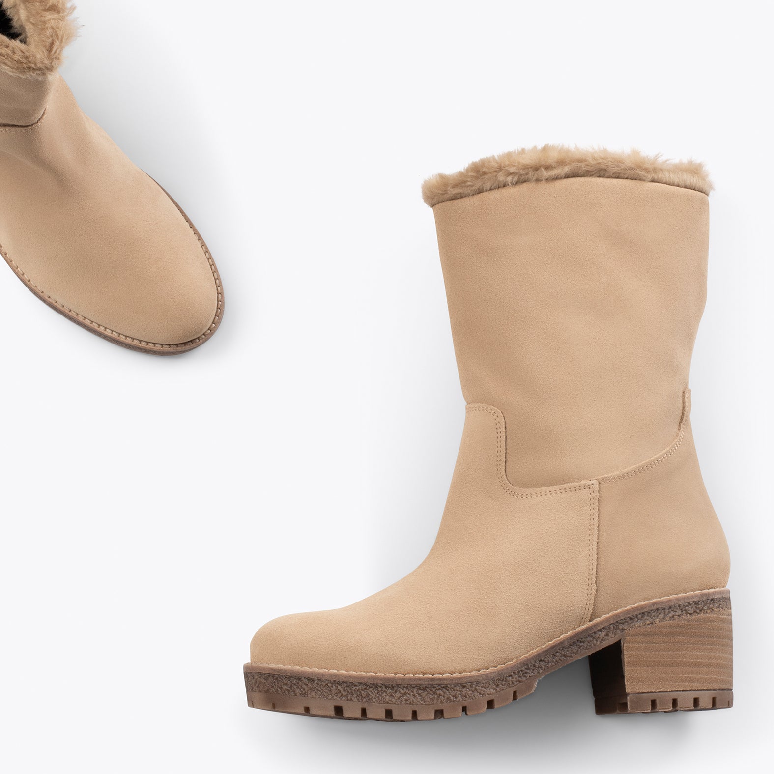 POLAR Botas hidrófugas de mujer BEIGE – miMaO ShopOnline