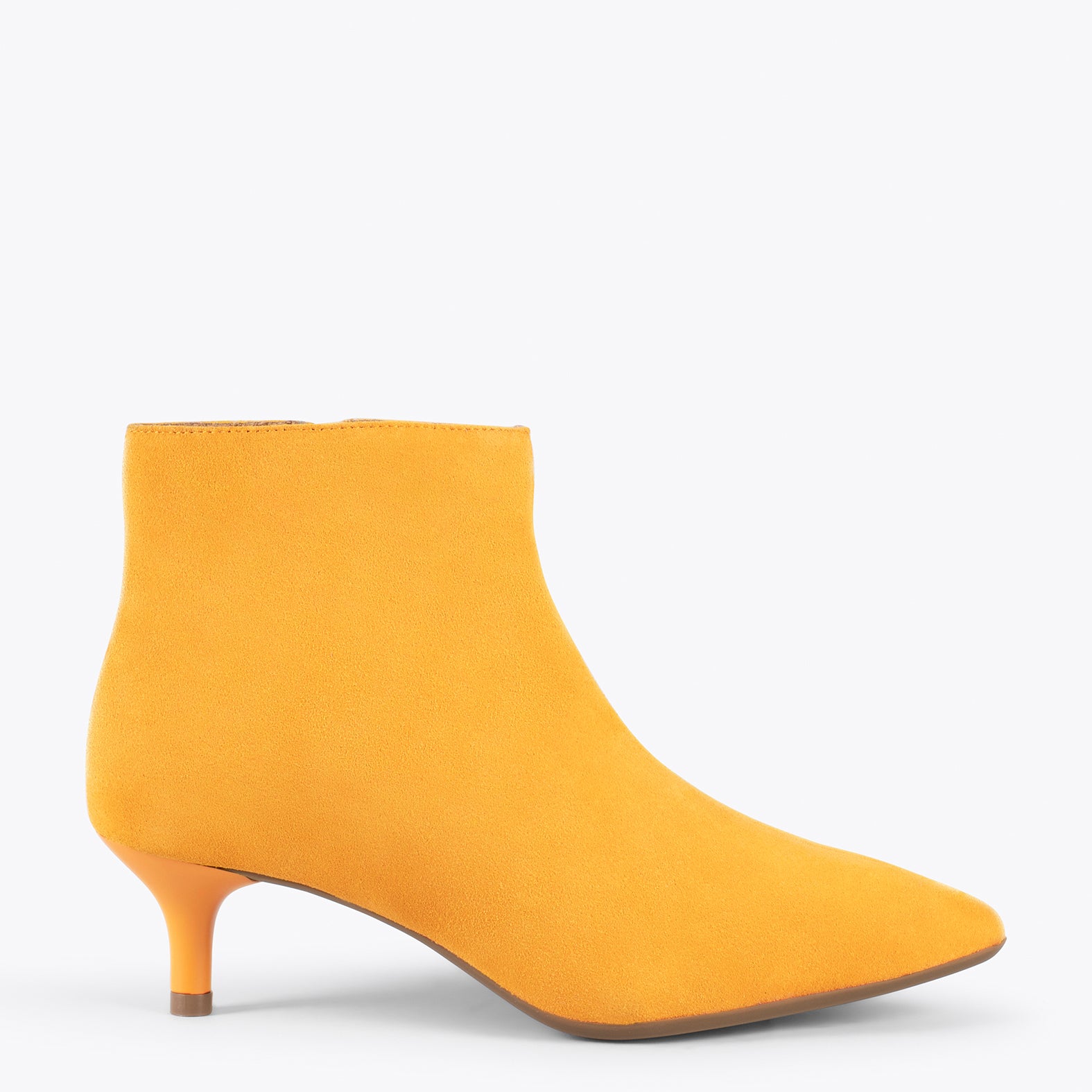 OUTFIT - Botines elegantes de tacón bajo de aguja AMARILLO – miMaO  ShopOnline