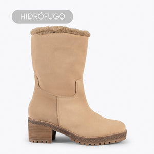 POLAR – Botas hidrófugas de mujer BEIGE – miMaO